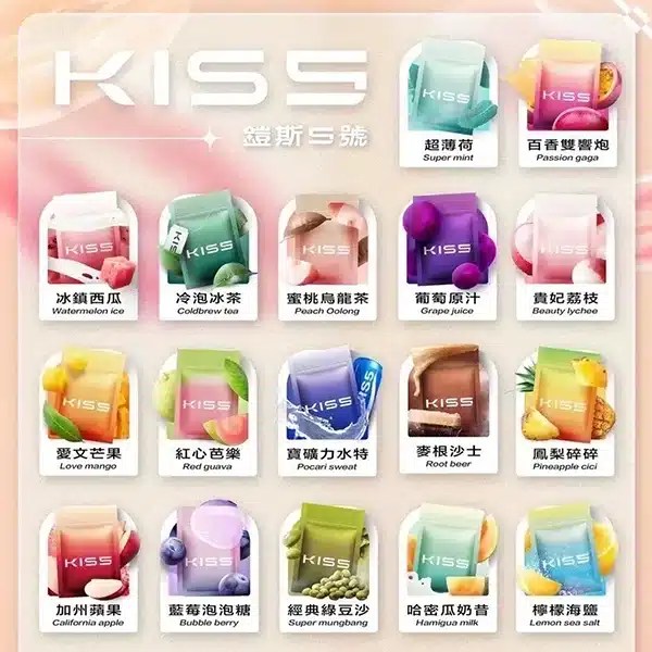 kiss煙彈 KIS5鍇斯5號煙彈 一代通用	 一顆裝*3 正品現貨